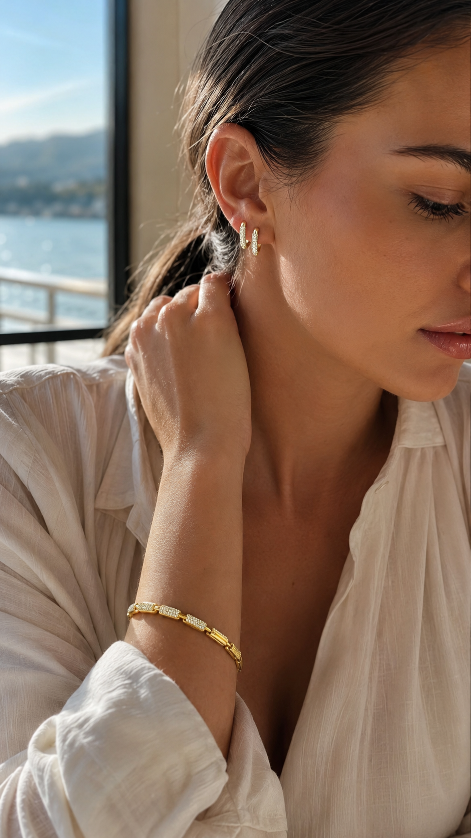 Luna Hoop Earrings