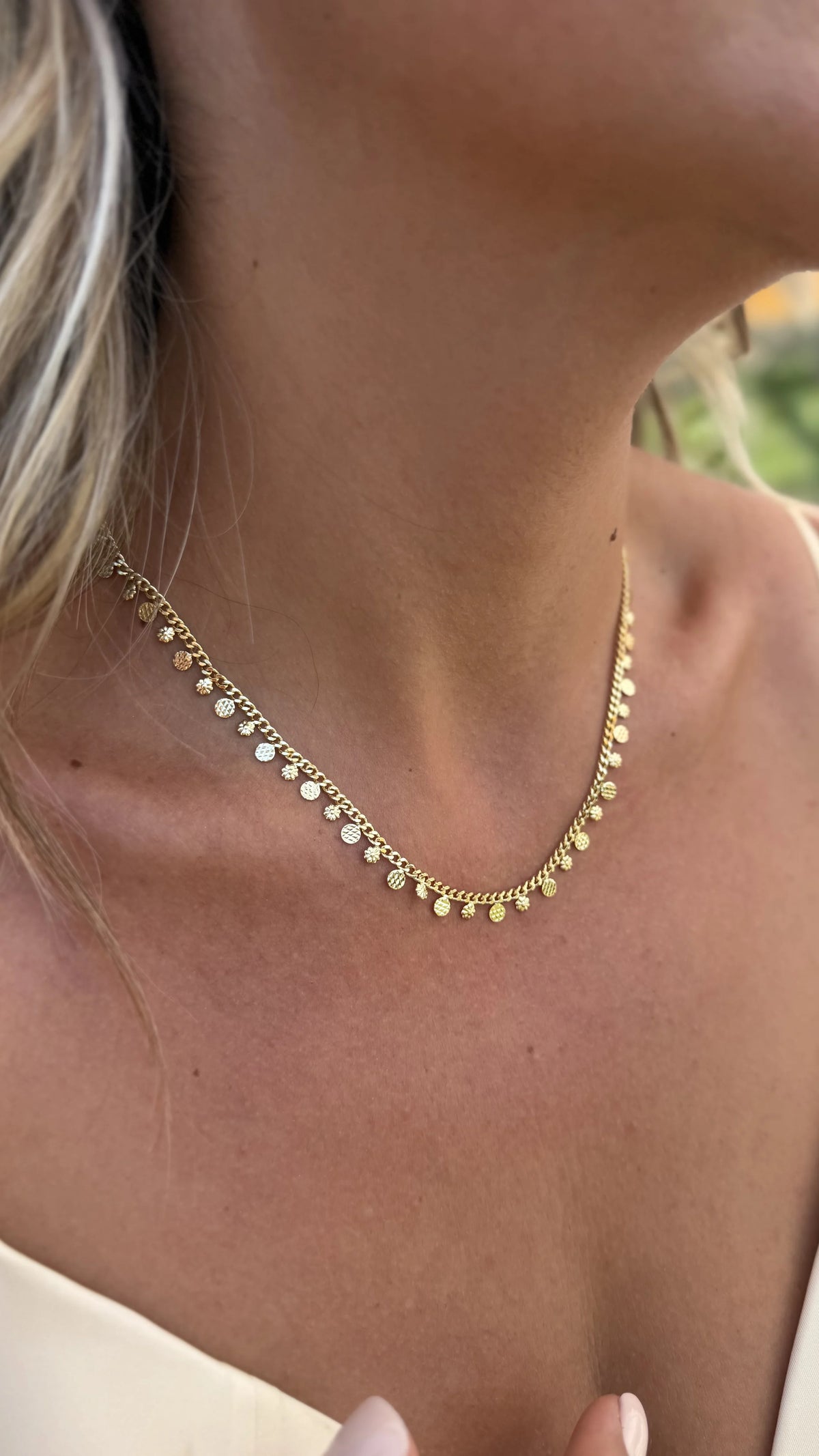 Aurora Coin Necklace