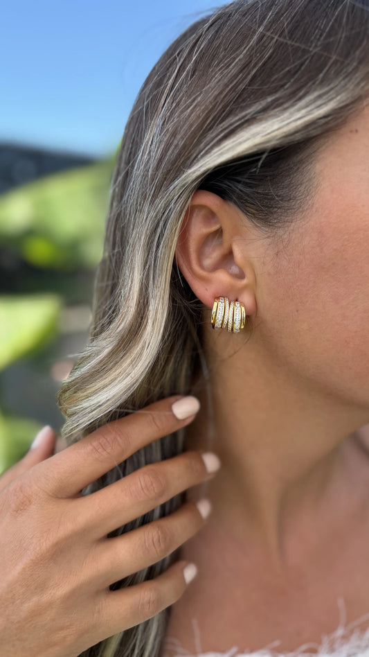 Monaco Hoop Earrings