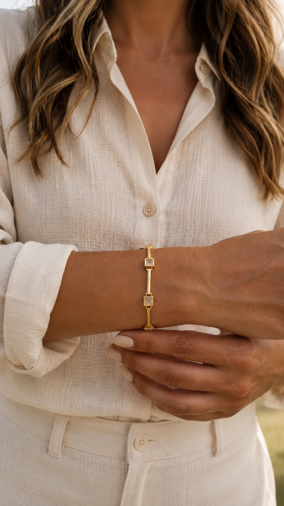 Luna Square Bracelet